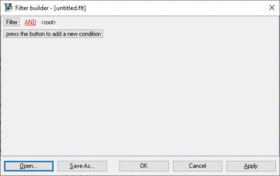 Custom user filter in reports